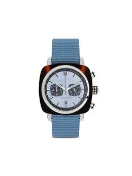 Briston Clubmaster Sport Chrono 42mm - Blue Stainless Steel/ Acetate, Article: 16299031