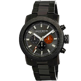 Akribos XXIV Black Mens Watch ak684bk