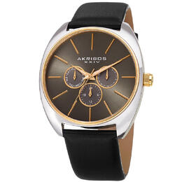 Akribos XXIV Womens Casual Chronograph Quartz Grey Dial Mens Watch p50186