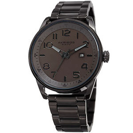 Akribos XXIV Black Dial Mens Watch AK956BR