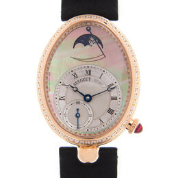 Breguet Reine de Naples Automatic Diamond Ladies Watch 8908br/5t/864/d00d