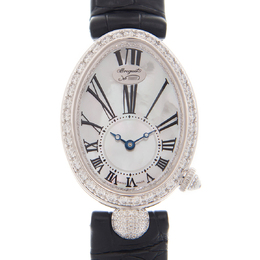 Breguet Reine de Naples Automatic Diamond White Dial Ladies Watch 8928bb/51/944/dd0d