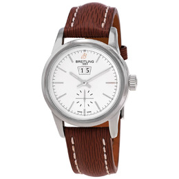 Breitling Transocean 38 Automatic White Dial Mens Watch a1631012/g781.221x.a18ba.1