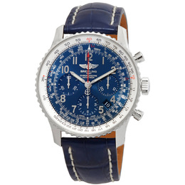 Breitling Navitimer 01 Chronograph Automatic Blue Dial Mens Watch ab0121c4/c920.732p.a20d.1
