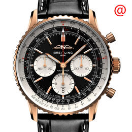 Breitling Navitimer B01 Chronograph Automatic Black Dial Mens Watch rb0138211b1p1