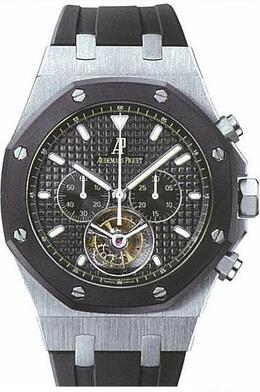 Audemars Piguet Royal Oak Offshore Chronograph Tourbillon Mens Watch 26377SKOOD002CA01 26377sk.oo.d002ca01