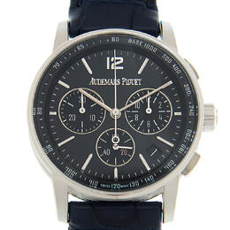 Audemars Piguet CODE 11.59 Chronograph Blue Dial Mens Watch 26393bc.oo.a321cr.01