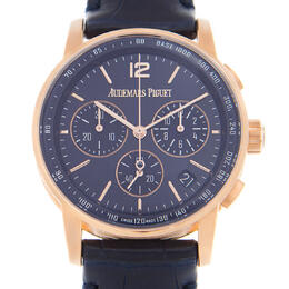 Audemars Piguet Code 11.59 Chronograph Automatic Blue Dial Mens Watch 26393or.oo.a321cr.01