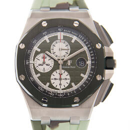 Audemars Piguet Royal Oak Offshore Chronograph Green Dial Mens Watch 26400so.oo.a055ca.01