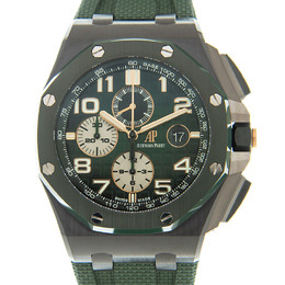 Audemars Piguet Royal Oak Offshore Chronograph Automatic Green Dial Mens Watch 26405ce.oo.a056ca.01