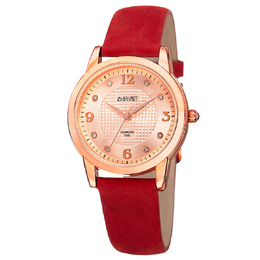 August Steiner Ladies Watch AS8198RD Rose Gold Dial Quartz Movement