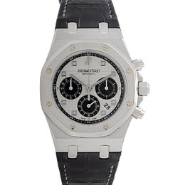 Audemars Piguet Royal Oak Silver Dial Chronograph Mens Watch 26035PTOOD002CR01 26035pt.oo.d002cr.01