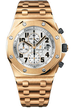 Audemars Piguet Royal Oak Offshore Automatic Chronograph 18 kt Rose Gold Mens Watch 26170or.oo.1000or.01