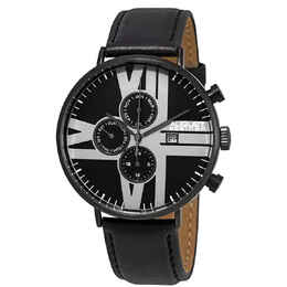 August Steiner AS8212BK - Men's Multifunctional Black Dial Watch