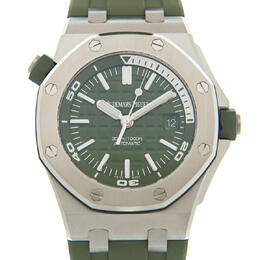 Audemars Piguet Royal Oak Offshore Automatic Green Dial Mens Watch 15710st.oo.a052ca.01