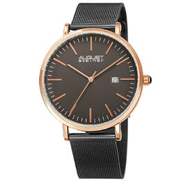August Steiner Quartz Grey Dial Mens Watch as8283gnr
