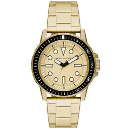 Armani Exchange Mens Watch AX1854 Gold Dial