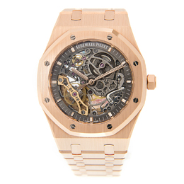 Audemars Piguet Royal Oak Double Balance Wheel Openworked Automatic Mens Watch 15407or.oo.1220or.01