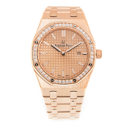 Audemars Piguet Royal Oak Quartz Diamond Ladies Watch 67651or.zz.1261or.03