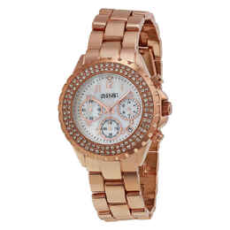 August Steiner as8031rg Mother of Pearl Dial Rose Gold-tone Ladies Watch