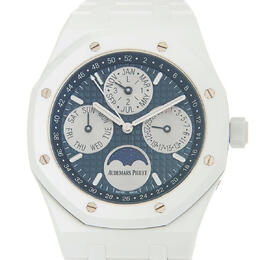 Audemars Piguet Royal Oak Blue Dial Mens Watch 26579cb.oo.1225cb.01