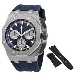 Audemars Piguet Royal Oak Offshore Chronograph Automatic Blue Dial Mens Watch 26420ti.oo.a027ca.01