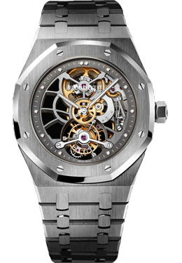 Audemars Piguet Royal Oak Tourbillon Skeleton Dial Mens Watch 26511PTOO1220PT01 26511pt.oo.1220pt.01