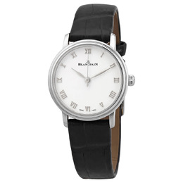 Blancpain Villeret Automatic White Dial Ladies Watch 6104 1127 55a
