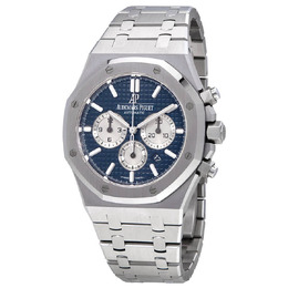 Audemars Piguet Royal Oak Blue Dial Automatic Mens Chronograph Watch 26331st.oo.1220st.01