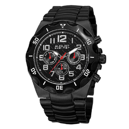 August Steiner Quartz Black Dial Mens Watch AS8161BK