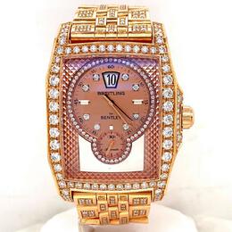 Pre-owned Breitling Bentley Flying B Automatic Diamond Mens Watch r28362