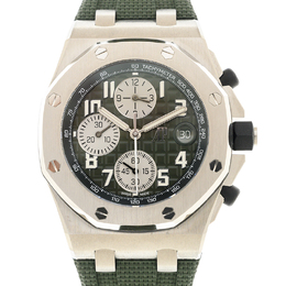 Audemars Piguet Royal Oak Offshore Chronograph Automatic Green Dial Mens Watch 26238ti.oo.a056ca.01