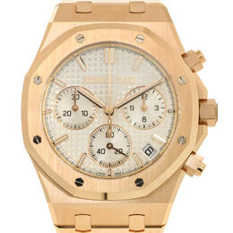 Audemars Piguet Royal Oak Chronograph Automatic White Dial Mens Watch 26240or.oo.1320or.03