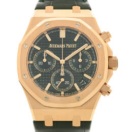 Audemars Piguet Royal Oak Chronograph Automatic Green Dial Mens Watch 26240or.oo.d404cr.01