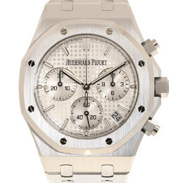 Audemars Piguet Royal Oak ''50th Anniversary'' Chronograph Automatic Silver Dial Mens Watch 26240st.oo.1320st.03