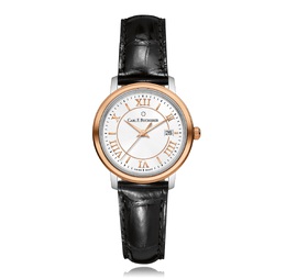 Carl F. Bucherer Adamavi Quartz Silver Dial Ladies Watch 00.10315.07.15.01