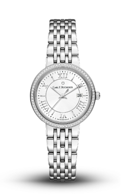 Carl F. Bucherer Adamavi Quartz Diamond White Dial Ladies Watch 00.10315.08.15.31