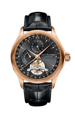 Carl F. Bucherer Manero Tourbillon Mens Watch 00.10918.03.33.01 (Rose Gold Case, Black Dial) Limited Edition