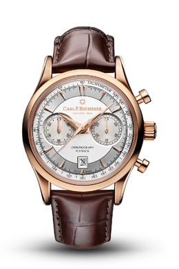 Carl F. Bucherer Manero Flyback Chronograph Automatic Silver Dial Mens Watch 00.10919