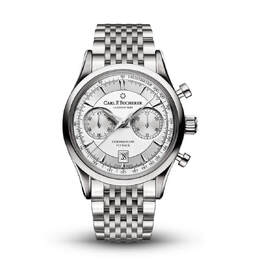 Carl F. Bucherer Manero Flyback Chronograph Automatic Silver Dial Mens Watch - Model #00.10919.08.13.21