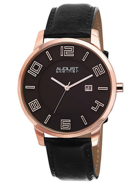 August Steiner Black Mens Watch as8108bkr
