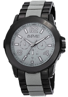 August Steiner AS8114GY Grey Mens Watch