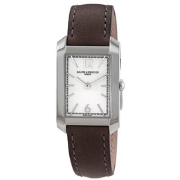 Baume & Mercier Hampton Quartz Silver Dial Ladies Watch 10471