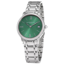 Baume & Mercier Classima Quartz Green Dial Ladies Watch m0a10609