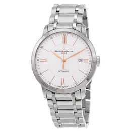 Baume & Mercier Classima Automatic White Dial Mens Watch m0a10374