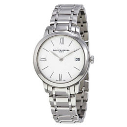 Baume & Mercier Baume and Mercier Classima White Dial Ladies Watch m0a10335