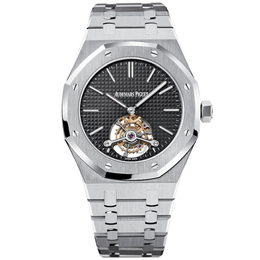 Audemars Piguet Royal Oak Tourbillon Black Dial Mens Hand Wind Watch 26512st.oo.1220st.01