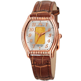 August Steiner Quartz Silver Dial Ladies Watch AS8225RGBR