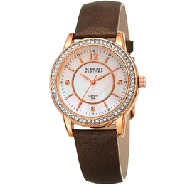 August Steiner AS8227BR - Ladies Quartz Diamond Watch