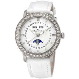 Blancpain Quantieme Complet Automatic Ladies Watch 3663a-4654-55b